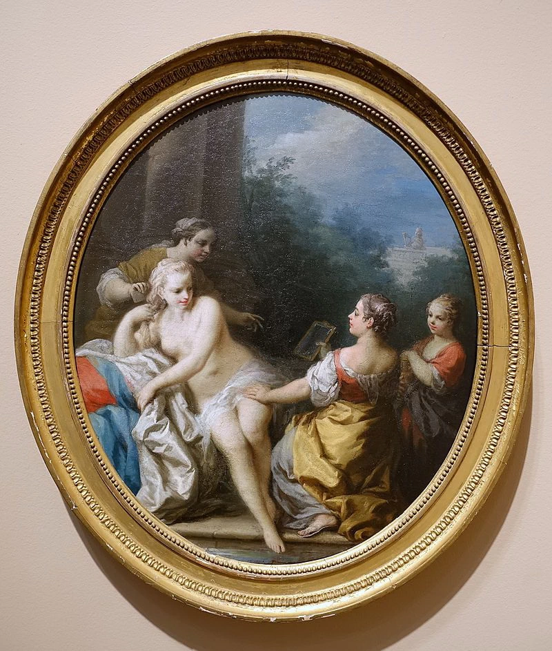 La toilette di Betzabea - Blanton Museum of Art, Austin, Texas